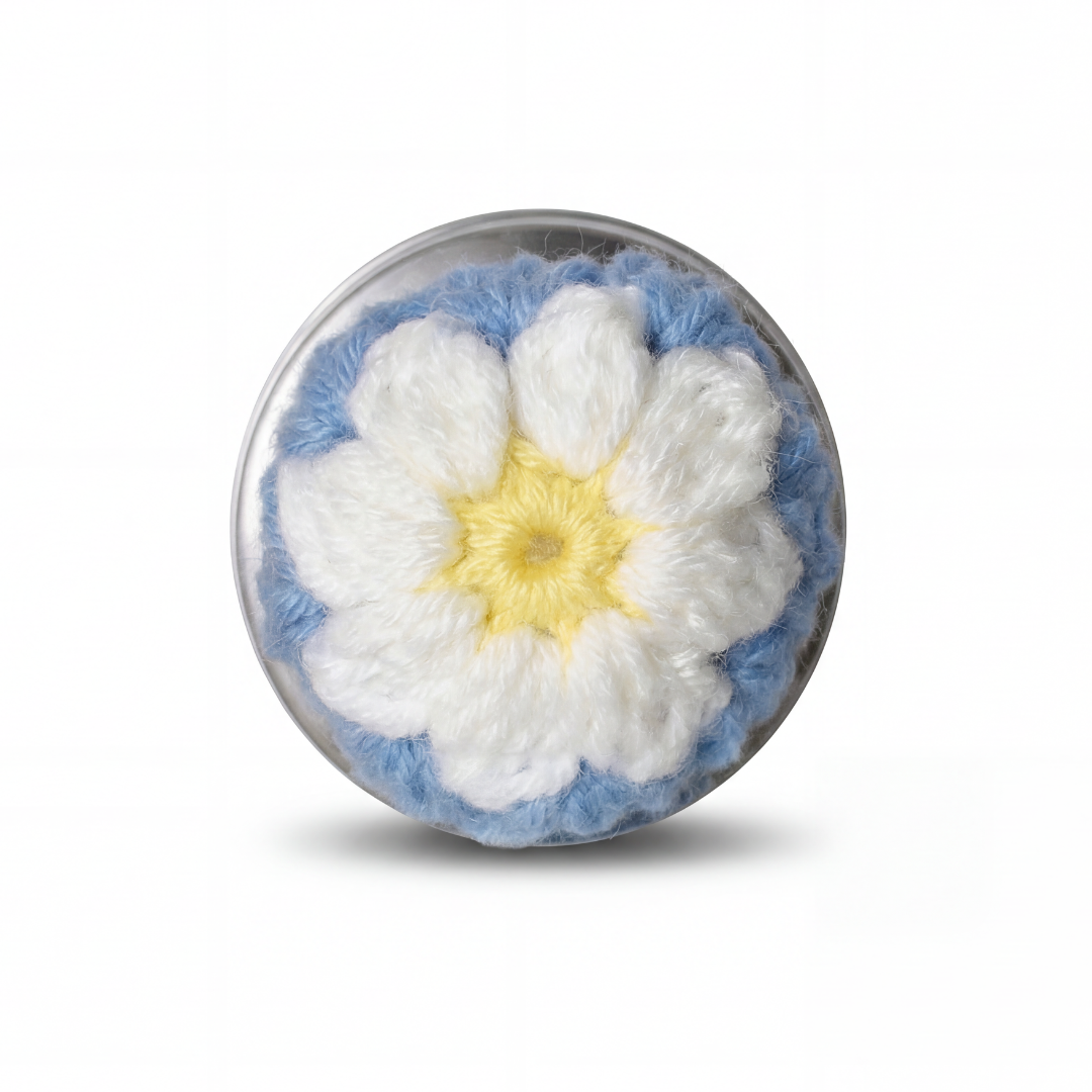 Hand Made Crochet Doorknob Cover (Flower)