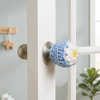 Hand Made Crochet Doorknob Cover (Flower)