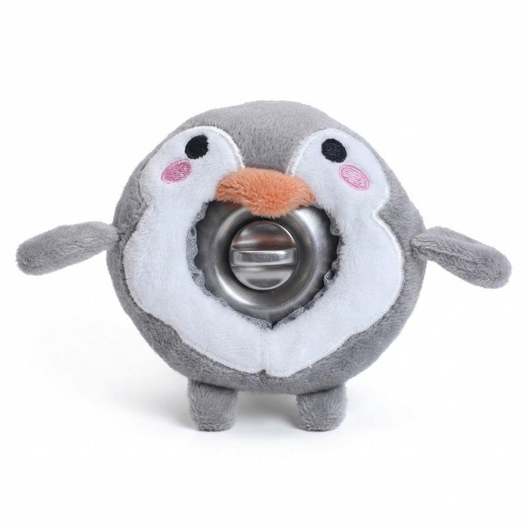 Penguin doorknob cover prototype